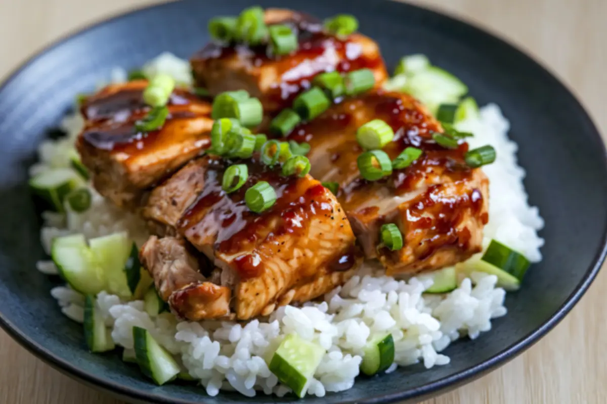 Teriyaki losos
